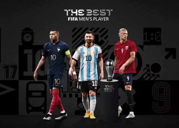 开云kaiyun FIFA年度最好球员三东谈主候选：梅西、姆巴佩、哈兰德