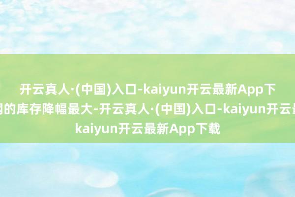 开云真人·(中国)入口-kaiyun开云最新App下载承钢和凌钢的库存降幅最大-开云真人·(中国)入口-kaiyun开云最新App下载