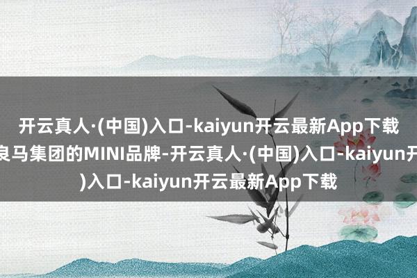 开云真人·(中国)入口-kaiyun开云最新App下载举座定位有点像良马集团的MINI品牌-开云真人·(中国)入口-kaiyun开云最新App下载