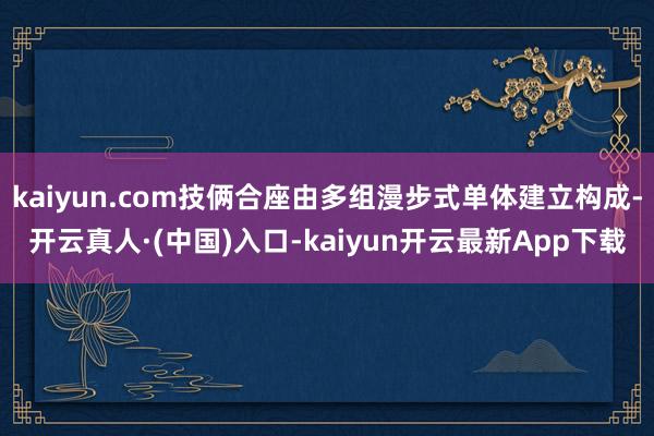 kaiyun.com技俩合座由多组漫步式单体建立构成-开云真人·(中国)入口-kaiyun开云最新App下载