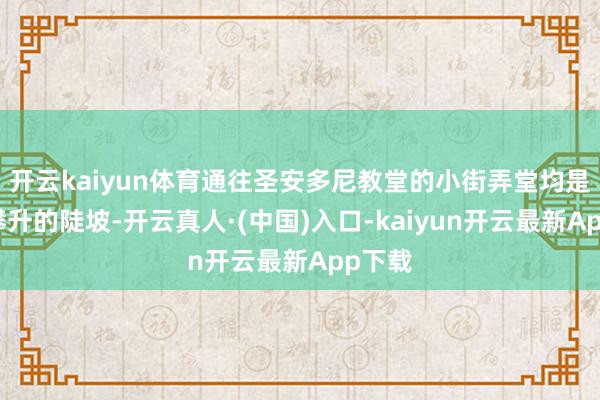 开云kaiyun体育通往圣安多尼教堂的小街弄堂均是往上攀升的陡坡-开云真人·(中国)入口-kaiyun开云最新App下载