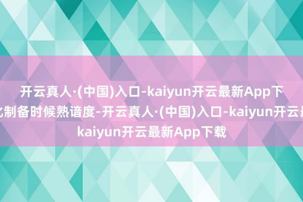 开云真人·(中国)入口-kaiyun开云最新App下载栽植工业化制备时候熟谙度-开云真人·(中国)入口-kaiyun开云最新App下载